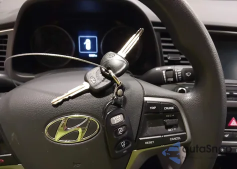 2018 Hyundai Elantra Sel from USA, damaged, VIN 5NPD84LF5JH222264